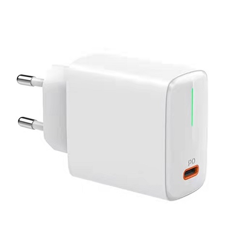 20W PD Wall Charger with 1 Type C port and LED light  CE certificated