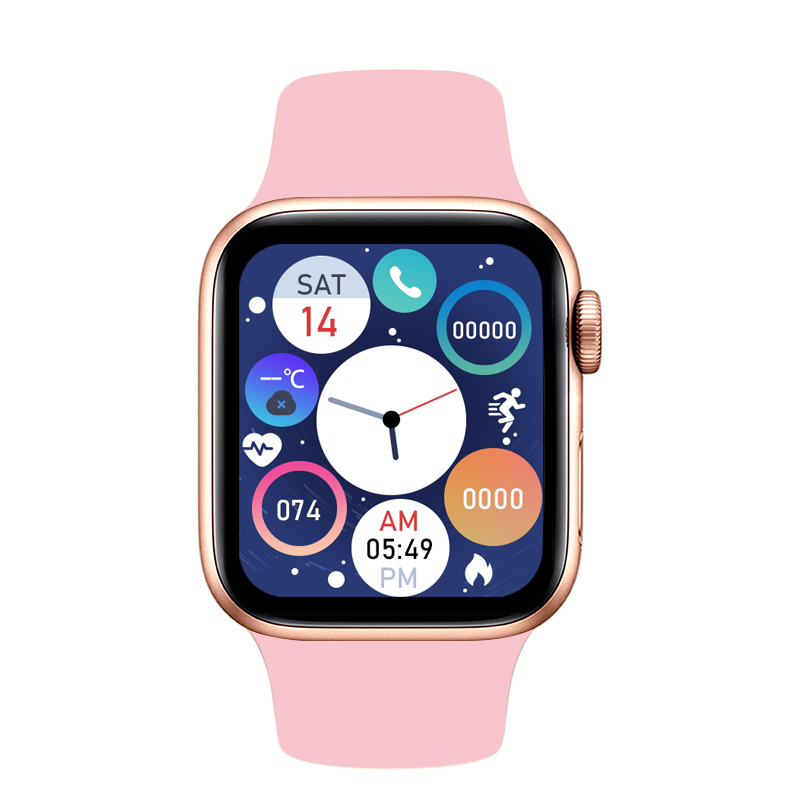 T7Plus Smart Watch 1.75Inch Full Touch Screen 320*385 Blood Oxygen Heart Rate IP67 Waterproof Fitness Tracker Smartwatch T7 Plus