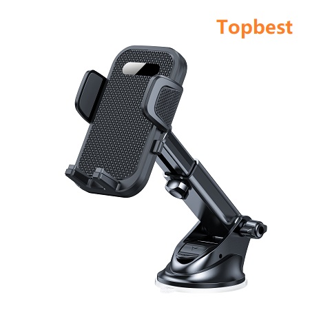 Car Phone Holder Mount, Universal Car Phone Holder Mount for Dashboard Air Vent Windshield Compatible with iPhone Samsung Google and All Smartphones, Air Vent Clip Cell Phone Holder