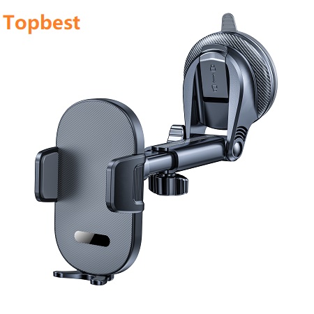 Car Phone Holder Mount, Universal Car Phone Holder Mount for Dashboard Air Vent Windshield Compatible with iPhone Samsung Google and All Smartphones, Air Vent Clip Cell Phone Holder